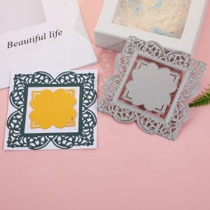 Steel Dies - Large Ornate Square (Set of 2 dies)