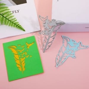 Steel Dies - Feather with Birds