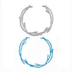 Steel Dies - Branch Wreath