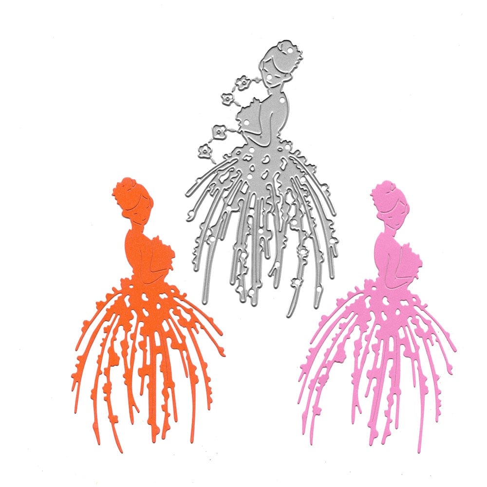 Steel Dies - Flower Girl CrafTadda Steel cutting dies XY805 Steel Dies - Flower Girl