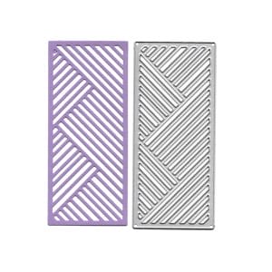 Steel Background Dies - Stripes Grid