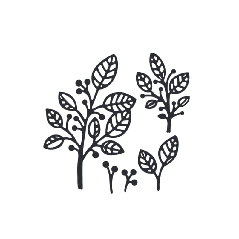 Steel Cutting Dies - Skeleton Leaves (Set of 5 dies) GS dies skeleton leaves 1 Steel Cutting Dies - Skeleton Leaves (Set of 5 dies)