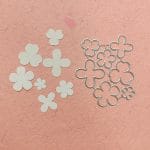 Steel Cutting Dies - MIni Flowers (Set  of 7 dies) - for layered flowermaking