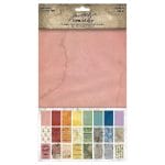 Tim Holtz Idea-Ology Backdrops Double-Sided Cardstock 6"X10" 24/Pkg - Volume 5