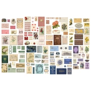 Tim Holtz Idealogy Ephemera Pack 135/Pkg - Palette