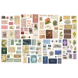Tim Holtz Idealogy Ephemera Pack 135/Pkg - Palette