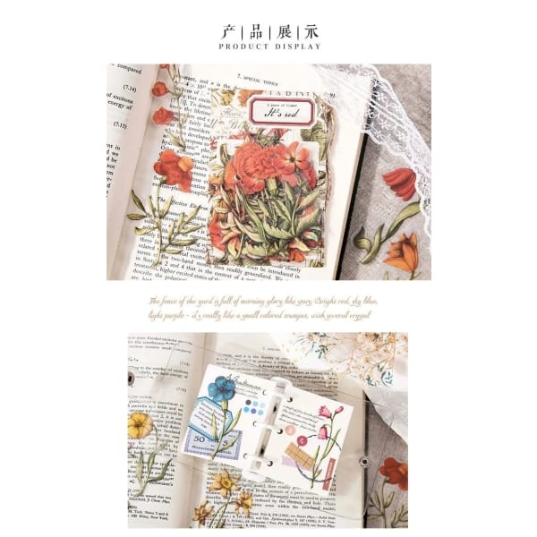 30pcs_a_piece_of_flower_clear_PET_Stickers_4