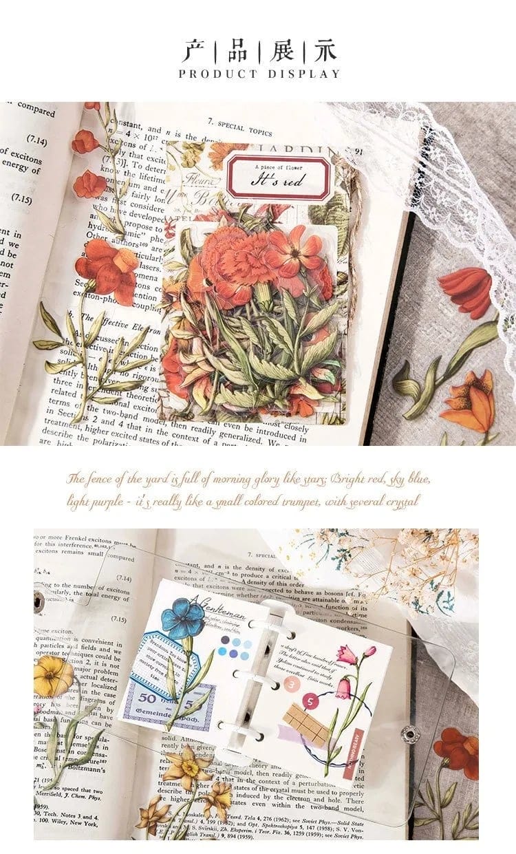 30pcs_a_piece_of_flower_clear_PET_Stickers_4