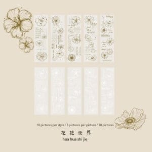 Memo Pad Pattern Pack by Flower Story (HGD-HCSY003)