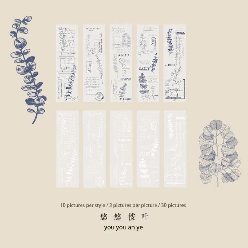 Memo Pad Pattern Pack by Flower Story (HGD-HCSY004) 30pcs memo pad journalling HGD HCSY004 Memo Pad Pattern Pack by Flower Story (HGD-HCSY004)