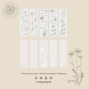 Memo Pad Pattern Pack by Flower Story (HGD-HCSY005)