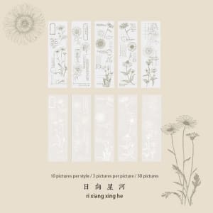 Memo Pad Pattern Pack by Flower Story (HGD-HCSY005)