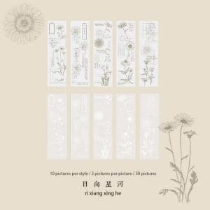 Memo Pad Pattern Pack by Flower Story (HGD-HCSY005)