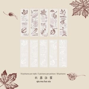 Memo Pad Pattern Pack by Flower Story (HGD-HCSY007)