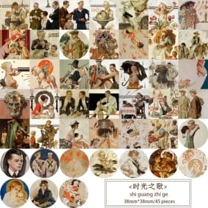 Journal Ephemera Stickers (45 pcs) - ZMJM-0186