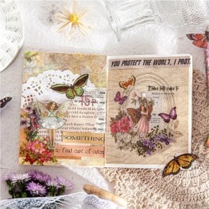 45pcs_garden_fairies_clear_PET_Sticker_1