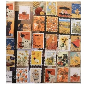 Journal Postcard Sticker Pack (46 pcs) (ENM202202102)