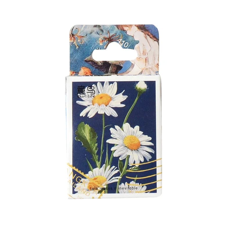 Journal Postcard Sticker Pack (46 pcs) (ENM202202105) 46pcs postcard stamp stickers ENM202202105 Journal Postcard Sticker Pack (46 pcs) (ENM202202105)