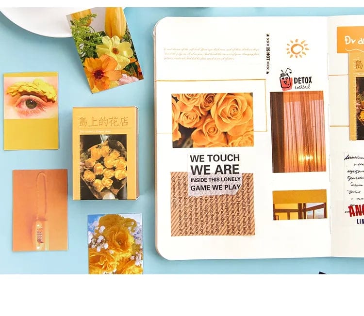 4by6 cm Journal Ephemera Pack (100 pcs) - Pinks and Reds 4by6cm Stickers 1 4by6cm_Stickers_1