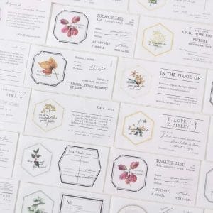 50pcs_plant_Record_booklet_2