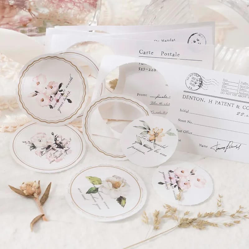 Plant and Flowers Record Ephemera Pack (50 pcs) - Yellow 50pcs plant Record booklet 3 50pcs_plant_Record_booklet_3