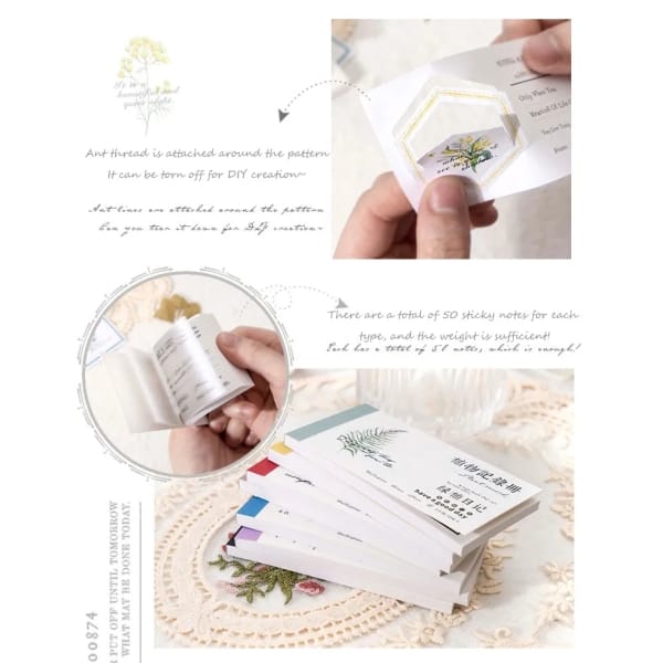 50pcs_plant_Record_booklet_5
