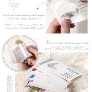 50pcs_plant_Record_booklet_5