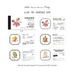 Plant and Flowers Record Ephemera Pack (50 pcs) - Autumn Leaves