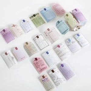 Clear PET Sticker Roll - Tickets and Ledgers (MMK03F021)