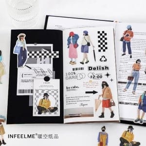 Fashion_Girls_Sticker_40pcs_1