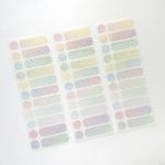 Washi Label Sticker (WLS-04)