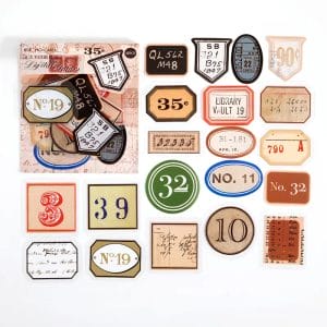 Clear PET Stickers (40 pcs) - Digital Games (MMK06F275)