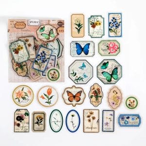 Clear PET Stickers (40 pcs) - The Secret Garden (MMK06F276)