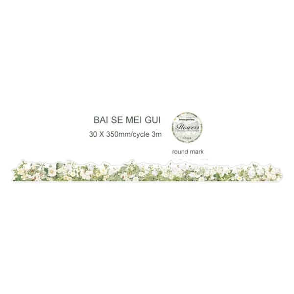 Flower Washi Tape (HGD-YLFH005)