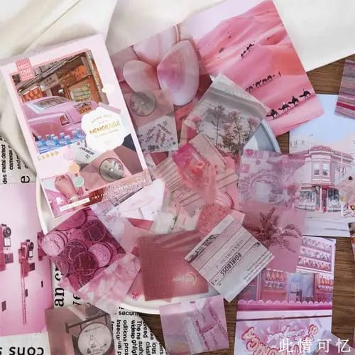 Journalling Ephemera Sticker Pack (55 pcs) - Memorable journalling ephemera stickers 55pcs Memorable Journalling Ephemera Sticker Pack (55 pcs) - Memorable