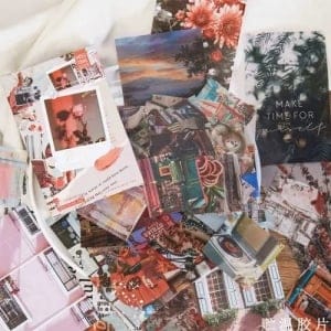 Journalling Ephemera Sticker Pack (55 pcs) - Storage Film