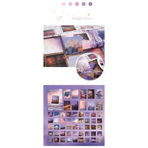 journalling_ephemera_stickers_55pcs_Sunset_Rose_1