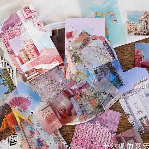 Journalling Ephemera Sticker Pack (55 pcs) - Verano Calpe journalling ephemera stickers 55pcs Verano Calpe Journalling Ephemera Sticker Pack (55 pcs) - Verano Calpe