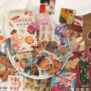 Journalling Ephemera Sticker Pack (55 pcs) - Vintage