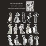 Vintage Retro Characters (30 pcs) (HGD-TRUZ005)