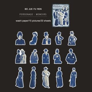 Vintage Retro Characters (30 pcs) (HGD-TRUZ006)