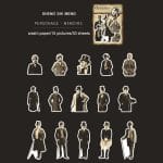 Vintage Retro Characters (30 pcs) (HGD-TRUZ008)