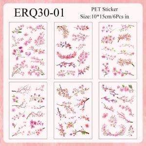 pet clearSticker 6sheets Spring Dance