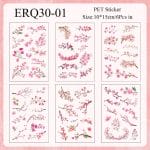 PET Clear Stickers (6 sheets) – Spring Dance (SYMJ)