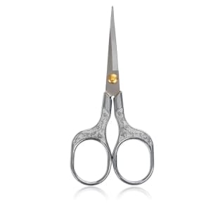 Vintage Intricate Detailed Scissors for Journalling - Silver