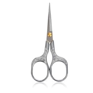 Vintage Intricate Detailed Scissors for Journalling - Silver