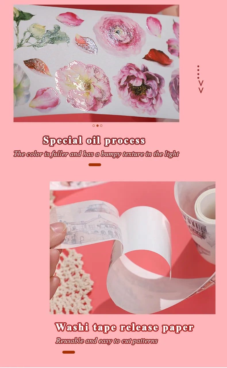 Autumn Buildings Washi Tape (NBWSR-17) washi Tape Sea life 2 washi_Tape_Sea_life_2