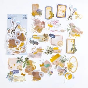 Washi Journal Sticker (60 pcs) - Journalling Elements