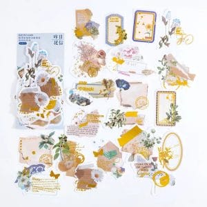Washi Journal Sticker (60 pcs) - Journalling Elements