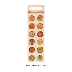 Wax Seal Stickers - Insect Specimen